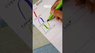 calligraphy for beginners| basic strokes| #calligraphyart #diywithritz#calligraphyforbeginners