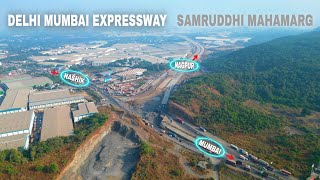 Delhi Mumbai Expressway Mumbai \u0026  Samruddhi Mahamarg Update | Virar Jnpt section Progress #mumbai