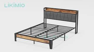 🔨 Assemble Likimio Best Seller Mental Bed Frame: Elevate Your Sleep and Mindfulness Journey!