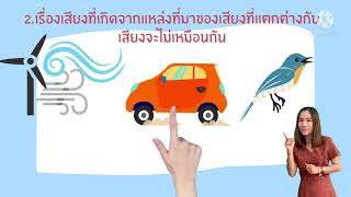 หน่วยเสียงรอบตัวเรา กิจกรรมเสริมประสบการณ์ VDO การสอน รร.อนุบาลเทศบาลตำบลพุเตย