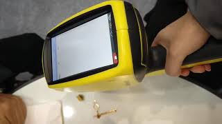 handheld XRF analyzer for gold sample analyzing