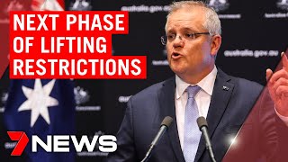 Coronavirus: PM reveals the next phase of restrictions lifting | 7NEWS