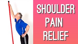 Best 5 SHOULDER PAIN RELIEF Stretches- Real Time Routine