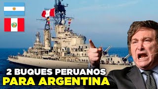 2 NUEVOS BUQUES PERUANOS PARA LA FUERZA NAVAL ARGENTINA