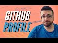 Easiest way to set up your GitHub profile page | GitHub ReadMe tutorial