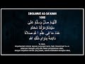 Sholawat As-sa'adah 100x