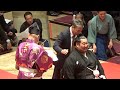 断髪式 その１【徳勝龍断髪式】 tokushoryu retirement ceremony 2025 2 1 topknot cutting ceremony 1