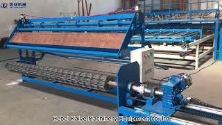 Automatic wire mesh welding machine for roll mesh export to Thailand@Thailand@Thailand @YouTube