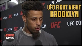Greg Hardy says he 'mistimed' his illegal knee, needs to adjust to UFC 'learning curve' | ESPN MMA