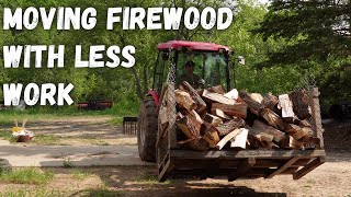 Firewood transport crate