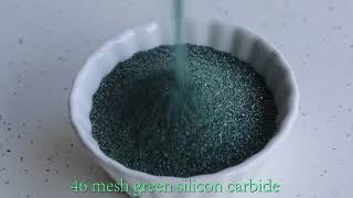 Green silicon carbide F46 mesh