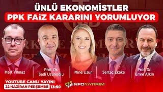 TCBM POLİTİKA FAİZİ AÇIKLANDI! | Ünlü Ekonomistler Yorumluyor | İnfo Yatırım