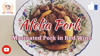 How to Make AFELIA PORK (Marinated Pork in Red Wine) | Vlog#9 | Daizy Bagon