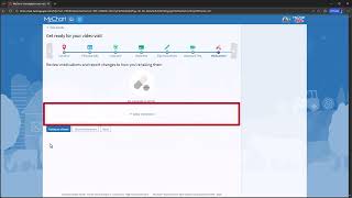 Having a Scheduled Video Visit for Desktop