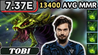 7.37e - Tobi VENOMANCER Hard Support Gameplay 32 ASSISTS - Dota 2 Full Match Gameplay