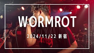 WORMROT (Original Lineup) - JAPAN TOUR 2024 | Shinjuku ANTIKNOCK | Full Show