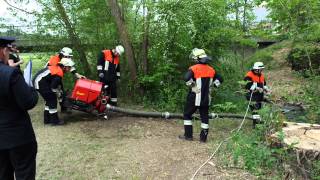 Leistungssabzeichen Feuerwehr Rothhausen Trockensaugprobe 2015 Gruppe2