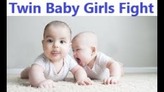 Twin Baby Girls Fight Over Pacifier | Cutest Babies