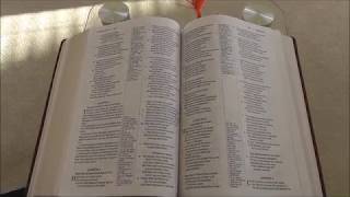 Review of NKJV The Open Bible, Comfort Print, Brown Genuine Leather, Red Letter (Thomas Nelson)