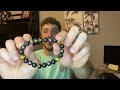 Review of Handmade Beaded Bracelets for Men Hematite Black Obsidian Tiger Eye Triple Protection