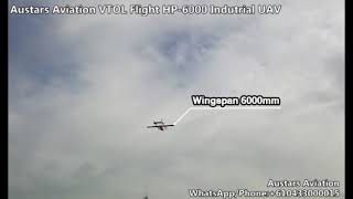 VTOL Flight HP-6000mm Drone/UAV MTOW 100kg