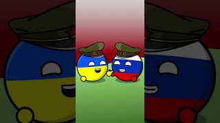 Past Of Ukraine And Russia #countryballs