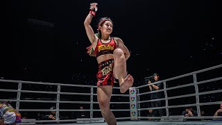 นักมวยหญิงที่ไหว้ครูสวยที่สุด Islay Erika Bomogao vs Ran Longshu | ONE CHAMPIONSHIP