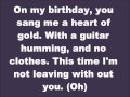 Lady Gaga - You and I Lyrics On Screen (New)