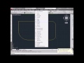 autocad tutorial how to use fillet command