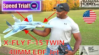 Can the X-Fly F-15 Eagle Twin 40mm EDF Jet REALLY Reach 100mph?