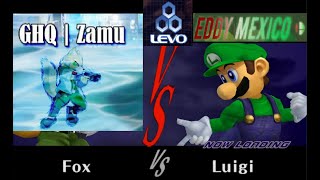 Zamu (Fox) vs Eddy Mexico (Luigi) LEVO Grand Finals