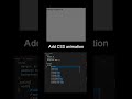 Typing text animation with pure css