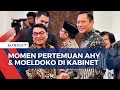 Sempat Berseteru, Ini Kata AHY dan Moeldoko Usai Bertemu di Rapat Kabinet