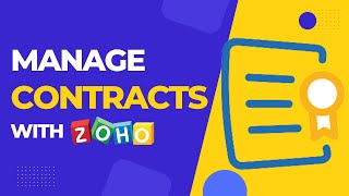 Best contracts management software - Zoho Contracts overview