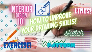 Architecture drawing for beginners | how to improve drawing skills for beginners | Interior design