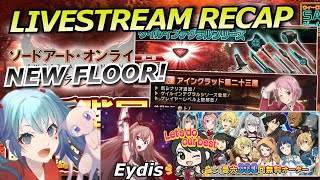 NEW FLOOR NEW WEAPON SERIES MORE CONTENT AND MANY MORE | Livestream Recap | SAOIF