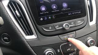 How to turn auto stop On and Off in your 2020 Malibu