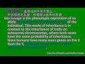 【任圃講科普】92為何雄性禿不屬性聯遺傳？唐氏症不會遺傳，為何屬遺傳疾病？