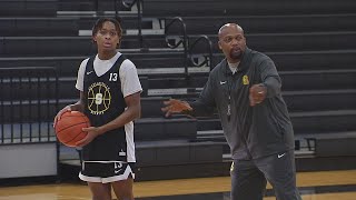 Scotlandville basketball's father-son duo creating memories for a lifetime