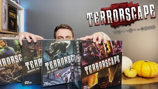 Шепот за стеной (Хэллоуин спешл распаковка) / Terrorscape board game (Halloween special unbox)