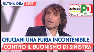 Cruciani Sbotta in Tv Il Buonismo della sinistra Ha Causato Gravi Danni al Paese