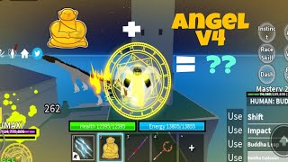 Can Angel V4 + Buddha Transformion FLY?!... | Blox Fruits