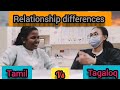 Relationship differences between tamil indian and tagaloq Filipino language😍#difference #tamil