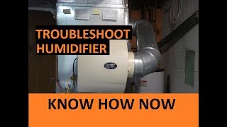 How to Troubleshoot a Whole House Humidifier