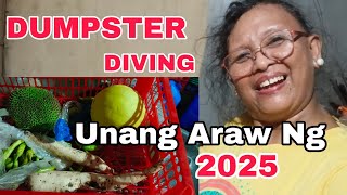 DUMPSTER DIVING UNANG ARAW NG 2025 DITO SA PILIPINAS SA AKING PAMUMULOT NG MGA GULAY