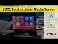 Learn all about Sync3 in the 2021 Ford Explorer Limited Hybrid