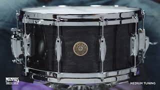 Gretsch 14x6.5 USA Custom Ridgeland Snare Drum - Ebony Gloss (GRGL6514S1CLXT)