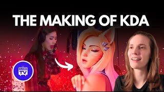 So This Is How They Made KDA? | The K/DA Story Reaction | ClaudieTV