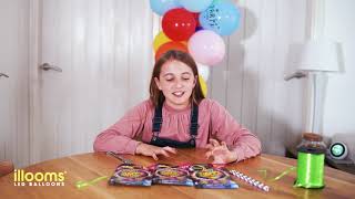 How to decorate the birthday party at home using illooms LED balloons