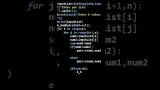 Max Number Of K-Sum Pairs- Amazon #Python Interview Questions